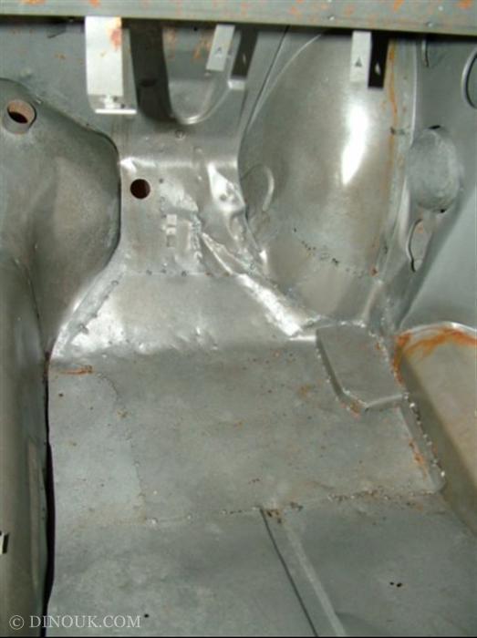 front floor pan